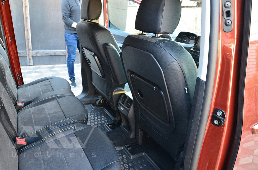 Set coprisedili su misura per Peugeot Rifter (2018-oggi), Leather Style