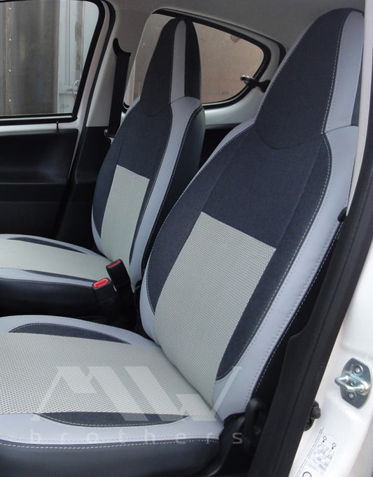 Set coprisedili su misura per Toyota Aygo 1 (AB10) (2005-2014), Comofrt Style