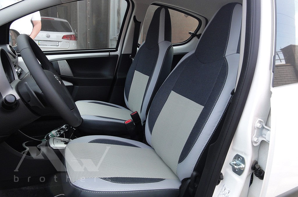 Set coprisedili su misura per Toyota Aygo 1 (AB10) (2005-2014), Comofrt Style