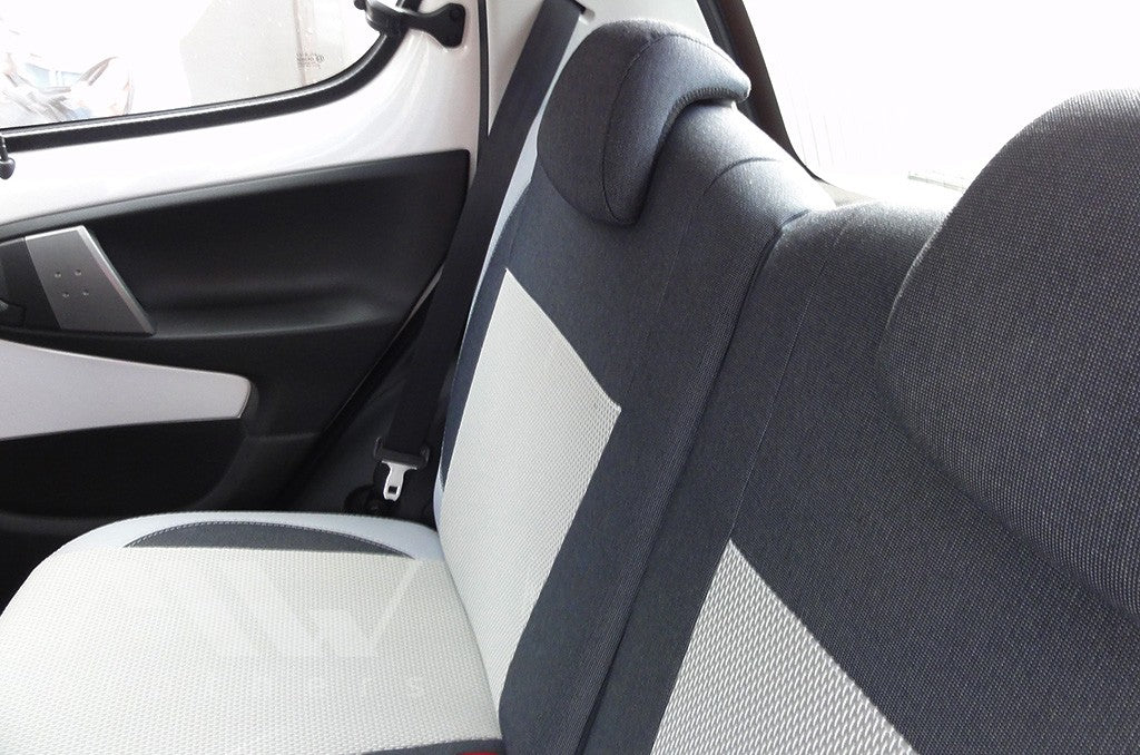Set coprisedili su misura per Toyota Aygo 1 (AB10) (2005-2014), Comofrt Style