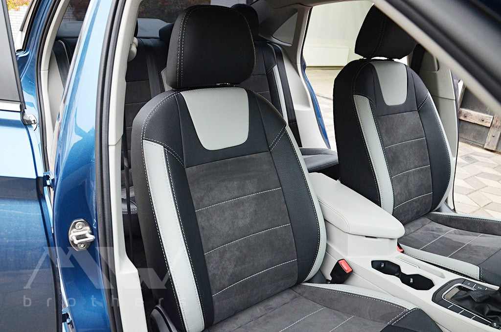 Set coprisedili su misura per Volkswagen Jetta 7 (2018–oggi), Leather Style