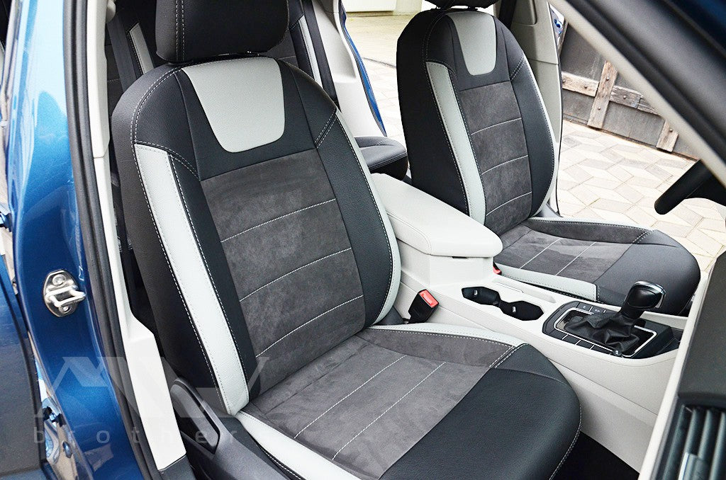 Set coprisedili su misura per Volkswagen Jetta 7 (2018–oggi), Leather Style