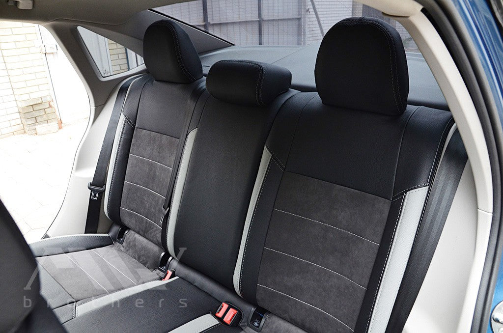 Set coprisedili su misura per Volkswagen Jetta 7 (2018–oggi), Leather Style