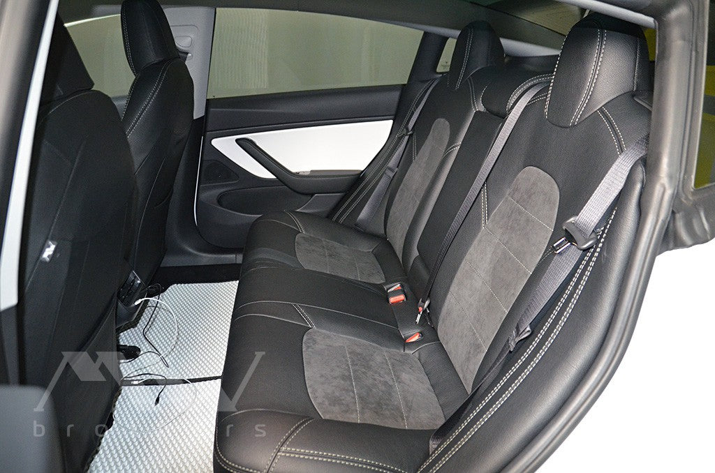 Set coprisedili su misura per Tesla Model 3 (2017-oggi), Leather Style