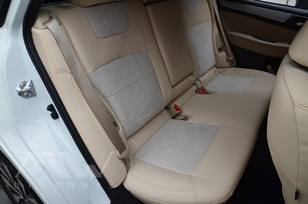 Set coprisedili su misura per Subaru Outback 5 (BS) (2014-2019), Leather Style