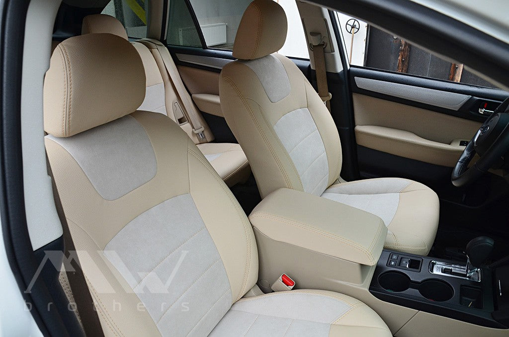 Set coprisedili su misura per Subaru Outback 5 (BS) (2014-2019), Leather Style