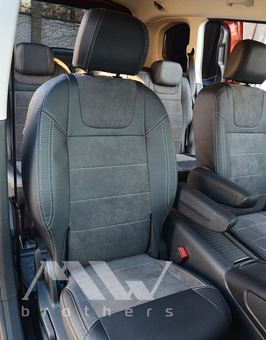 Set coprisedili su misura per Toyota ProAce City (2019-oggi), Leather Style