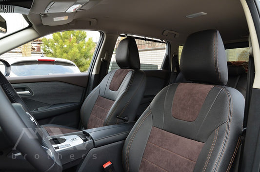 Set coprisedili su misura per Nissan X-Trail T33 (2021-), Leather Style