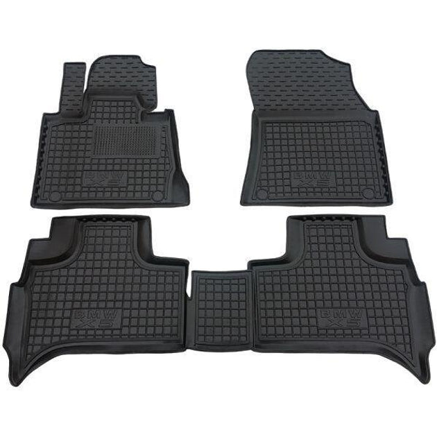 Maßgefertigtes Gummi-Fußmattenset für BMW X5 (E53) 2000-2007