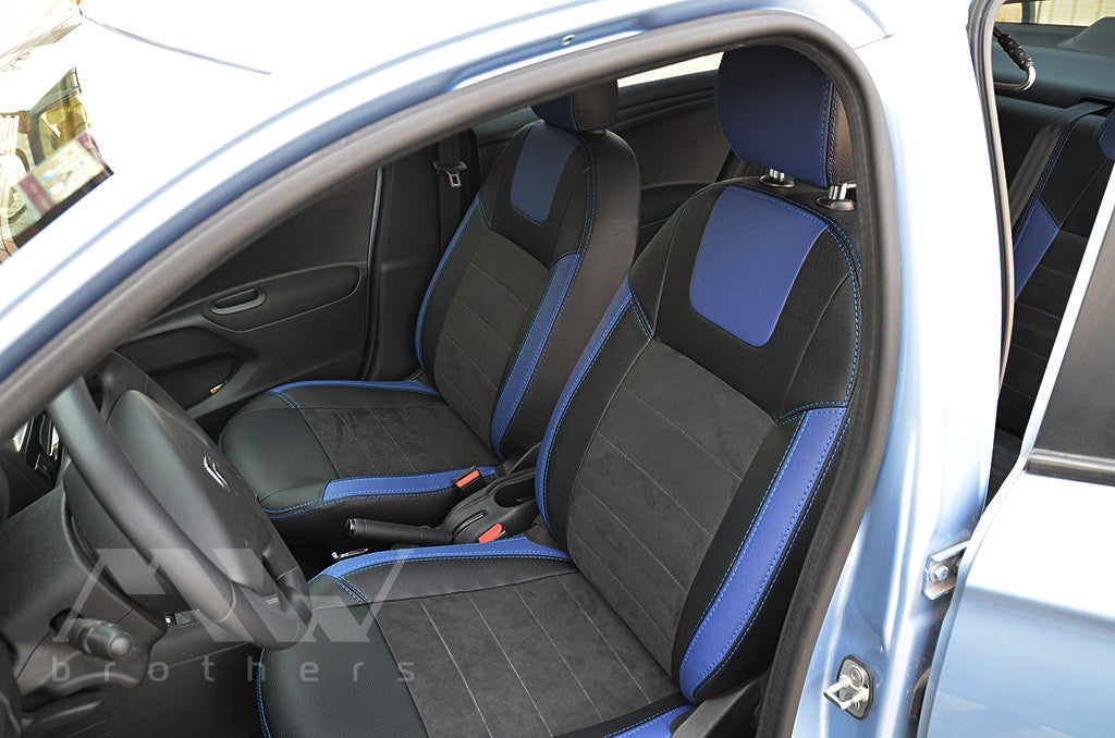 Set coprisedili su misura per Citroën C-Elysée (2012–oggi), Leather Style