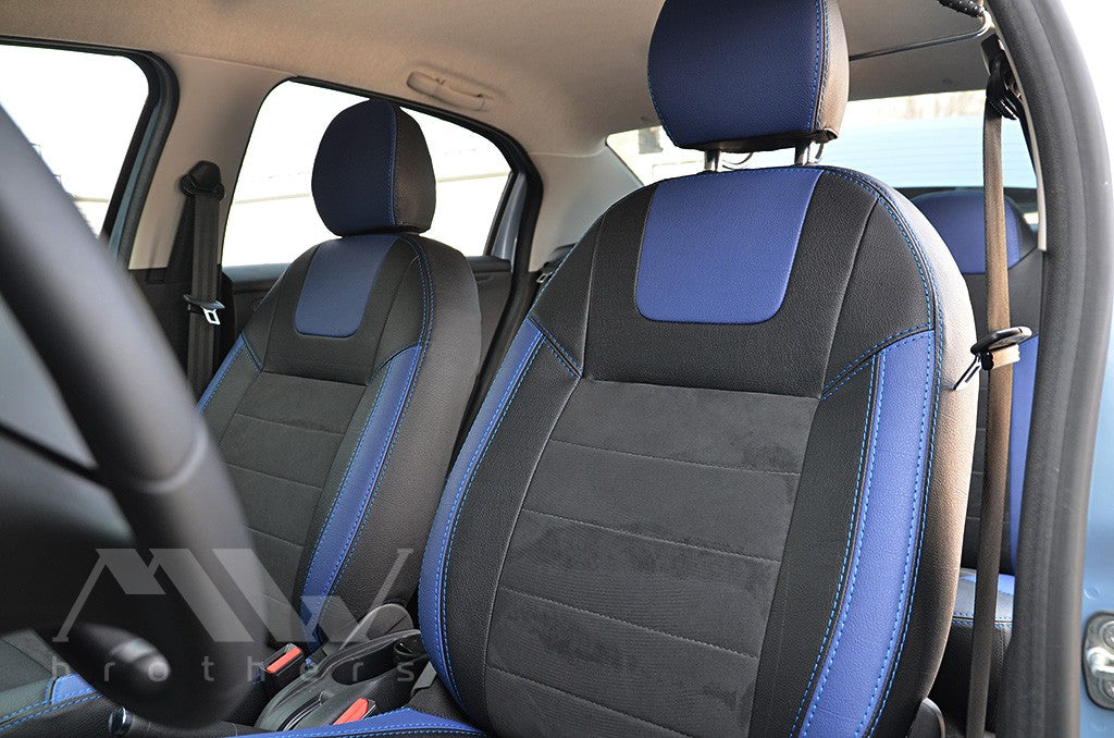 Set coprisedili su misura per Citroën C-Elysée (2012–oggi), Leather Style
