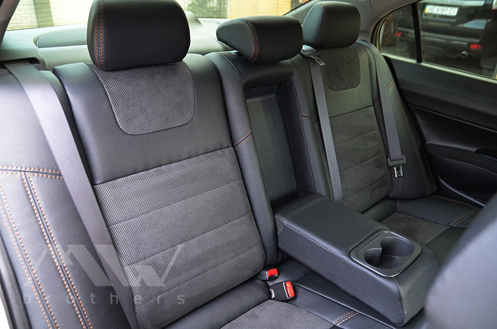 Set coprisedili su misura per Honda Civic 8 4D (2005-2012), Leather Style