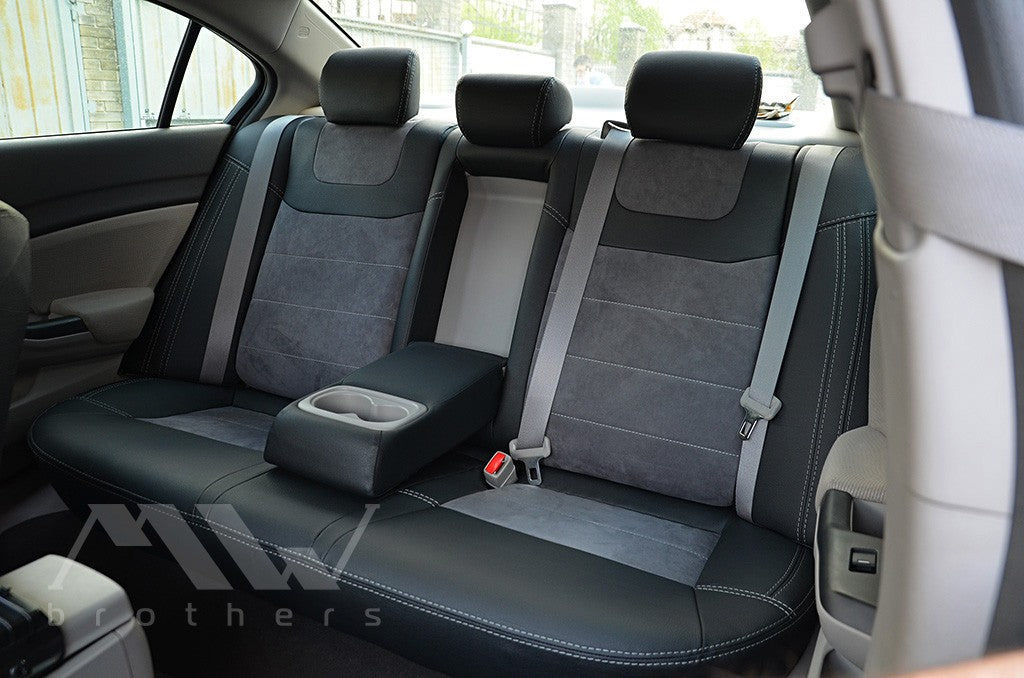 Set coprisedili su misura per Honda Civic 9 4D (2011-2017), Leather Style