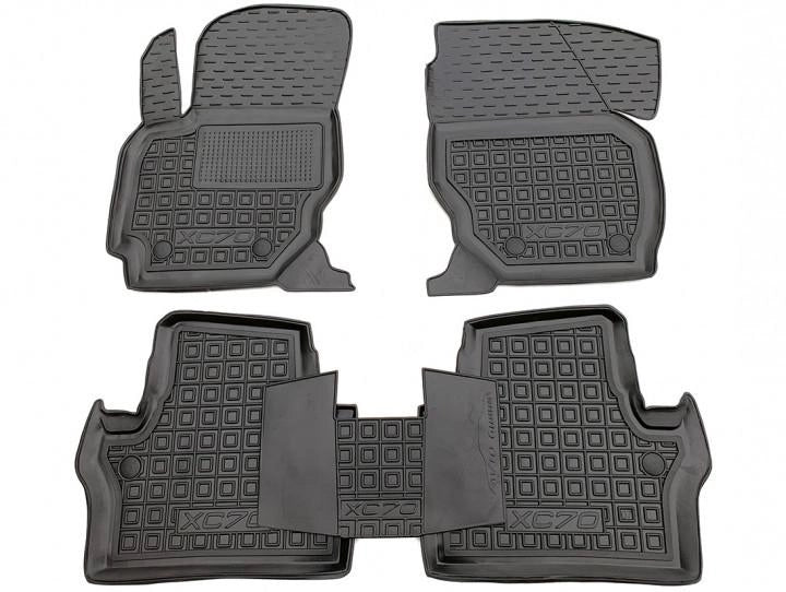 Set tappetini di gomma su misura per Volvo XC70 (2007-2016)