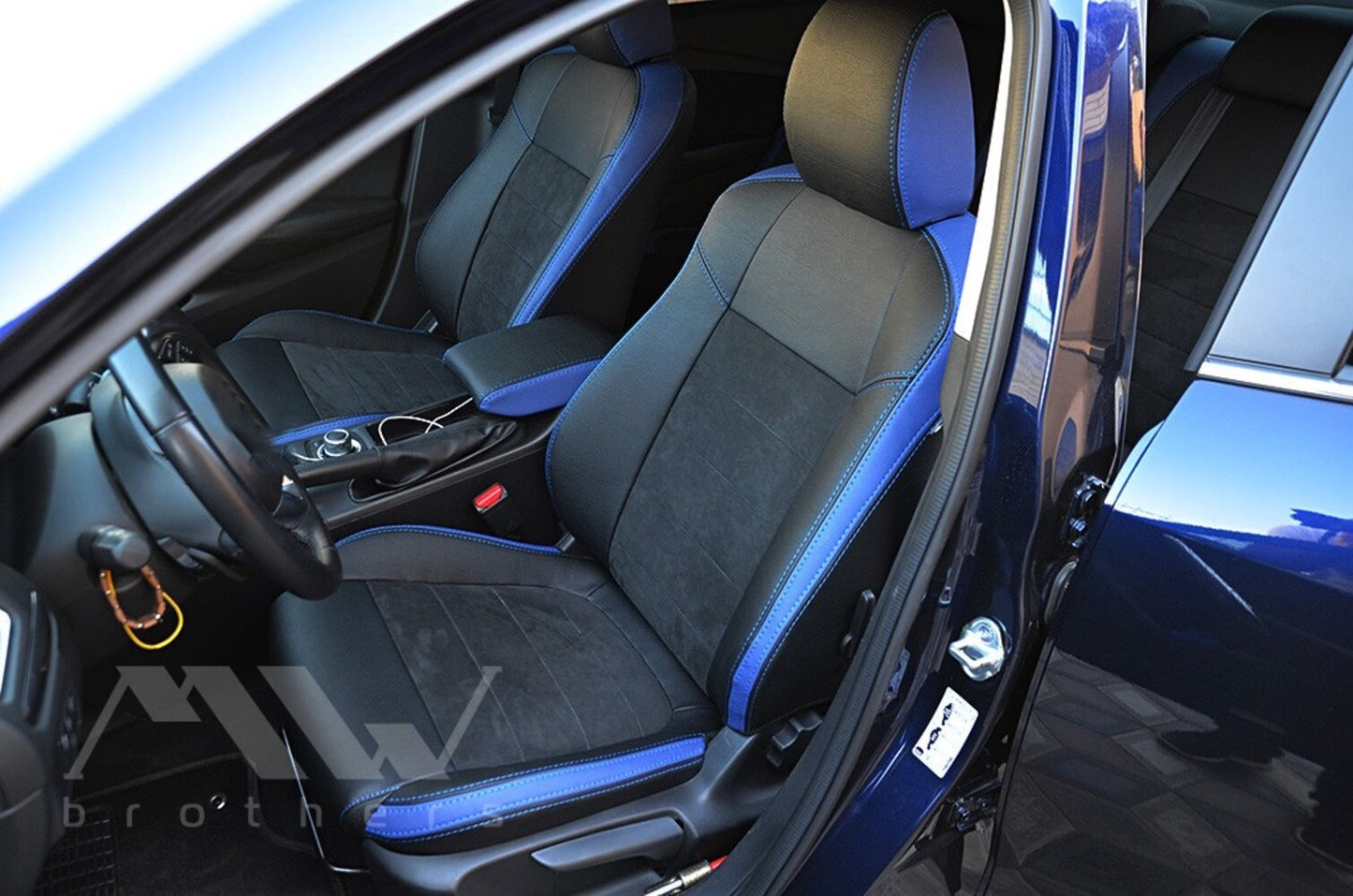 Set coprisedili su misura per Mazda 6 3 GJ (2012-2018), Leather Style