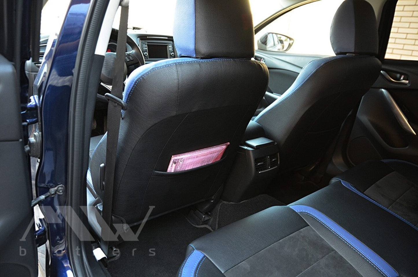 Set coprisedili su misura per Mazda 6 3 GJ (2012-2018), Leather Style