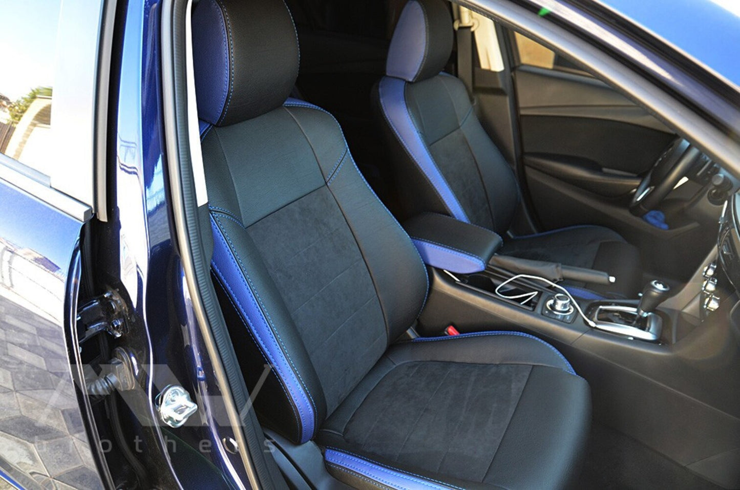 Set coprisedili su misura per Mazda 6 3 GJ (2012-2018), Leather Style