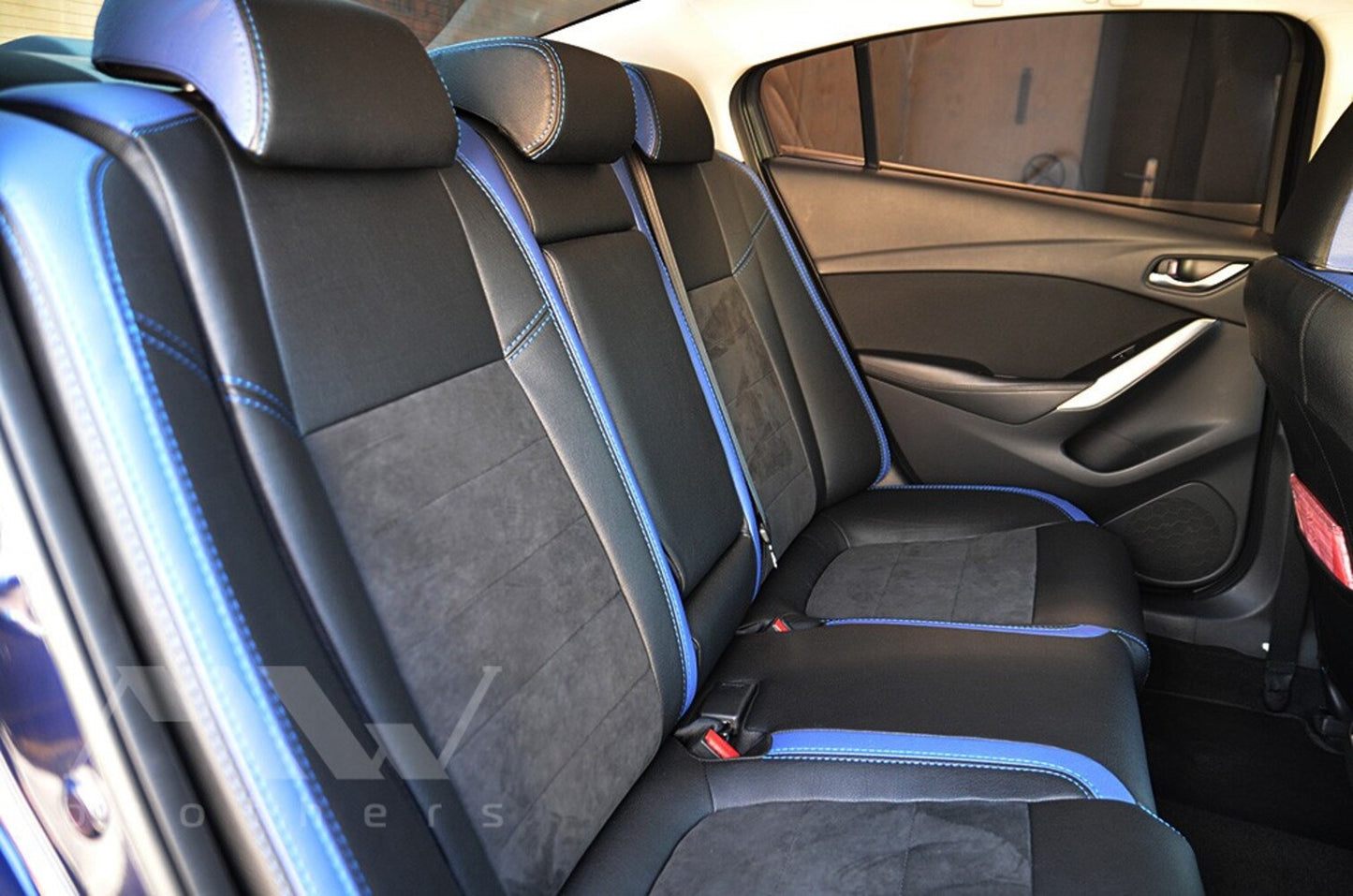 Set coprisedili su misura per Mazda 6 3 GJ (2012-2018), Leather Style