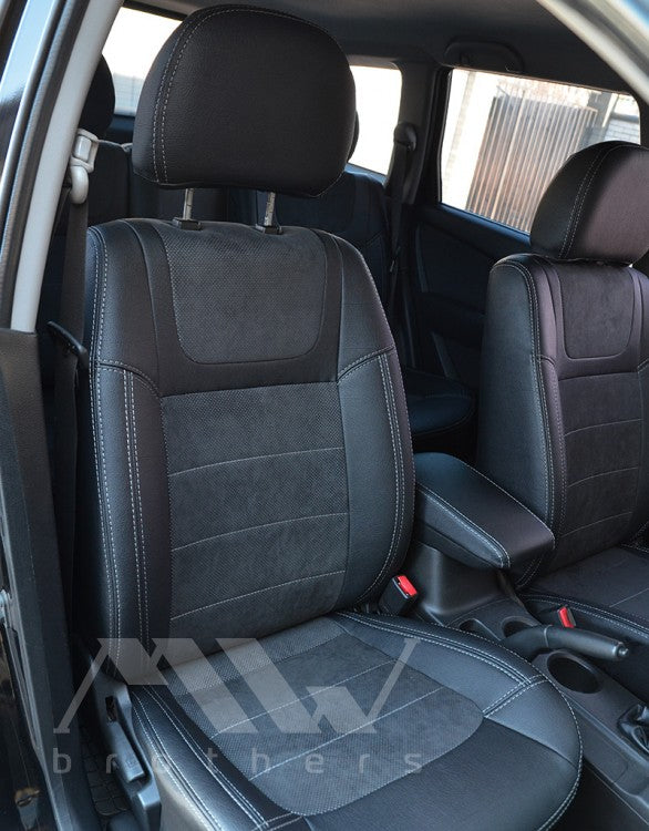 Set coprisedili su misura per Mitsubishi Outlander 1 (2001-2009), Leather Style