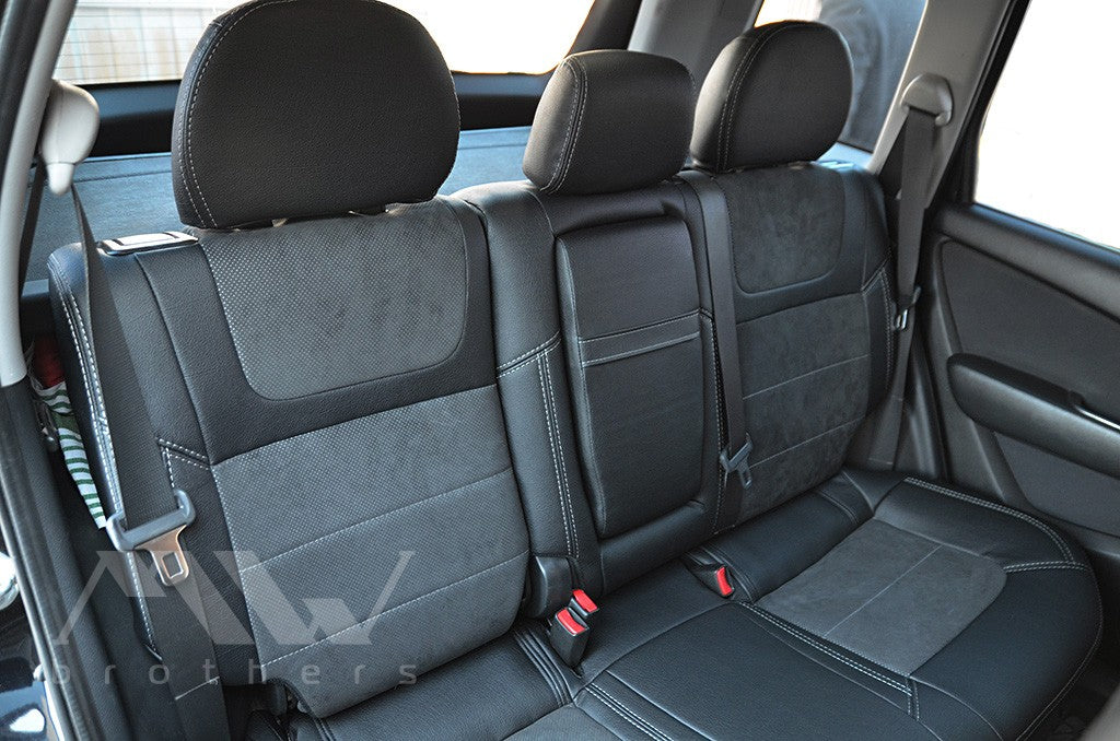 Set coprisedili su misura per Mitsubishi Outlander 1 (2001-2009), Leather Style