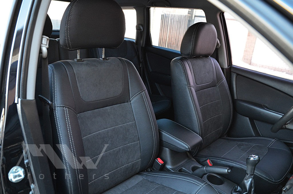 Set coprisedili su misura per Mitsubishi Outlander 1 (2001-2009), Leather Style