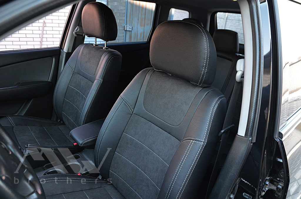 Set coprisedili su misura per Mitsubishi Outlander 1 (2001-2009), Leather Style
