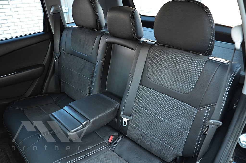 Set coprisedili su misura per Mitsubishi Outlander 1 (2001-2009), Leather Style