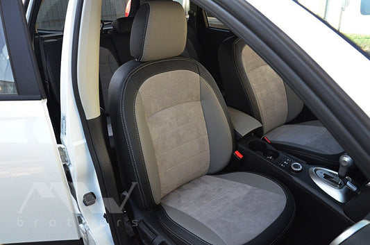 Set coprisedili su misura per Nissan Qashqai I (J10) (2006–2013), Leather Style