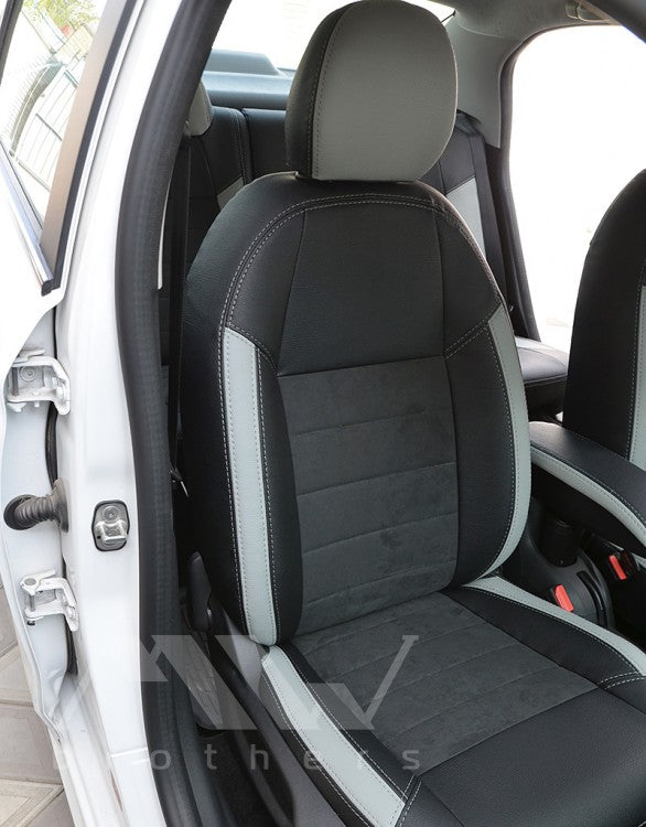 Set coprisedili su misura per Peugeot 301 (2013-oggi), Leather Style