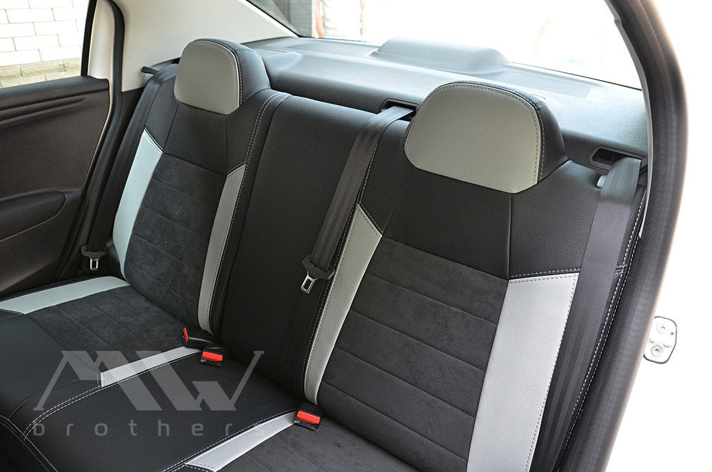 Set coprisedili su misura per Peugeot 301 (2013-oggi), Leather Style