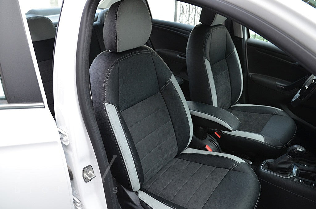 Set coprisedili su misura per Peugeot 301 (2013-oggi), Leather Style