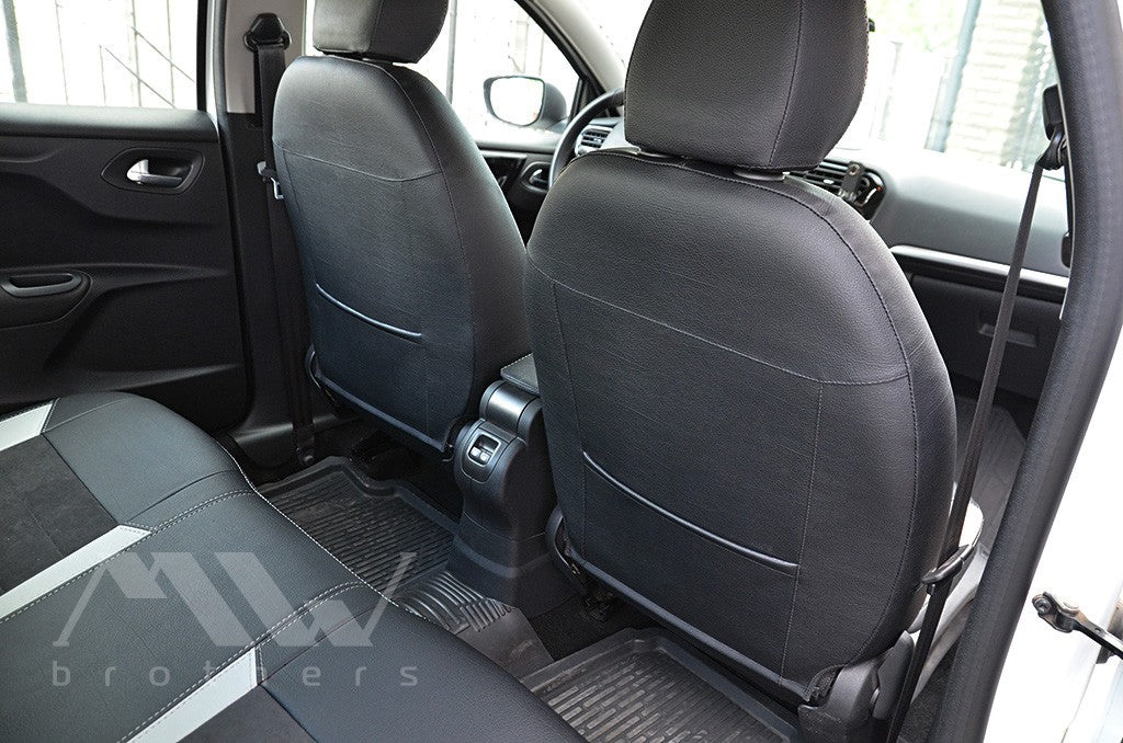 Set coprisedili su misura per Peugeot 301 (2013-oggi), Leather Style