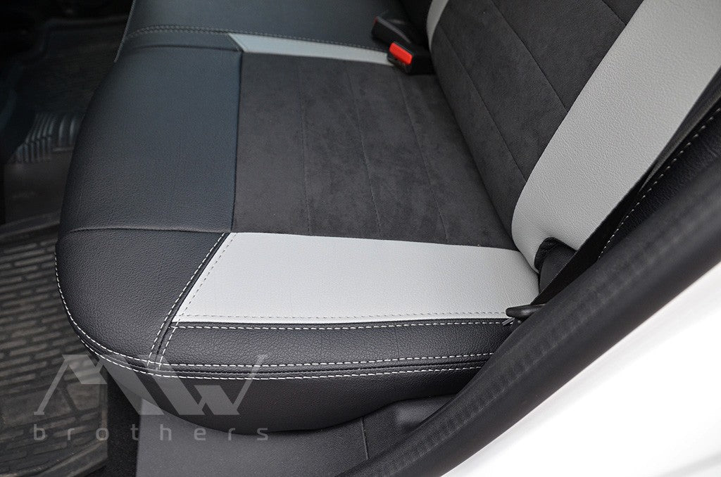 Set coprisedili su misura per Peugeot 301 (2013-oggi), Leather Style
