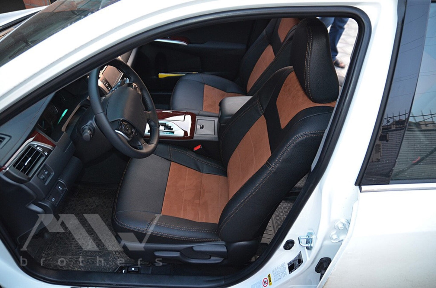 Set coprisedili su misura per Toyota Camry 50/55 (2011-2017), Leather style