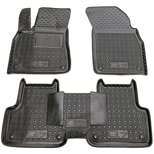 Passgenaue Gummimatten für Audi Q7 (4M) (ab 2015)