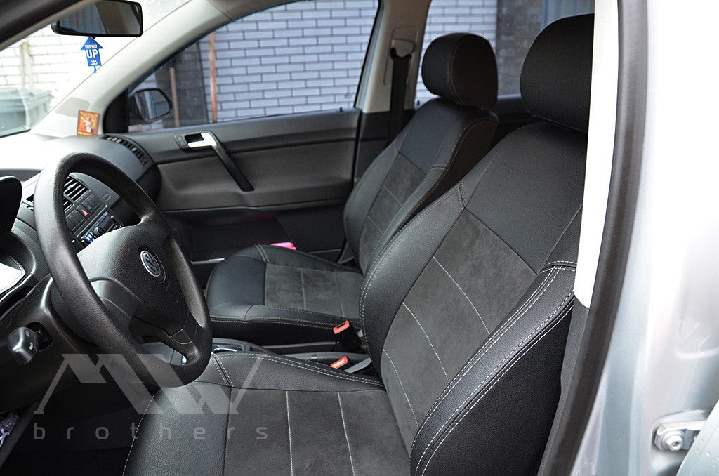 Set coprisedili su misura per Volkswagen Polo 4 (9N) (2001-2009), Leather Style