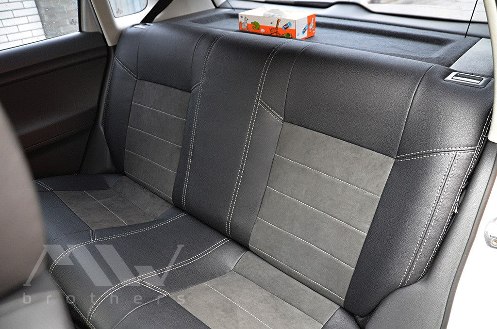 Set coprisedili su misura per Volkswagen Polo 4 (9N) (2001-2009), Leather Style