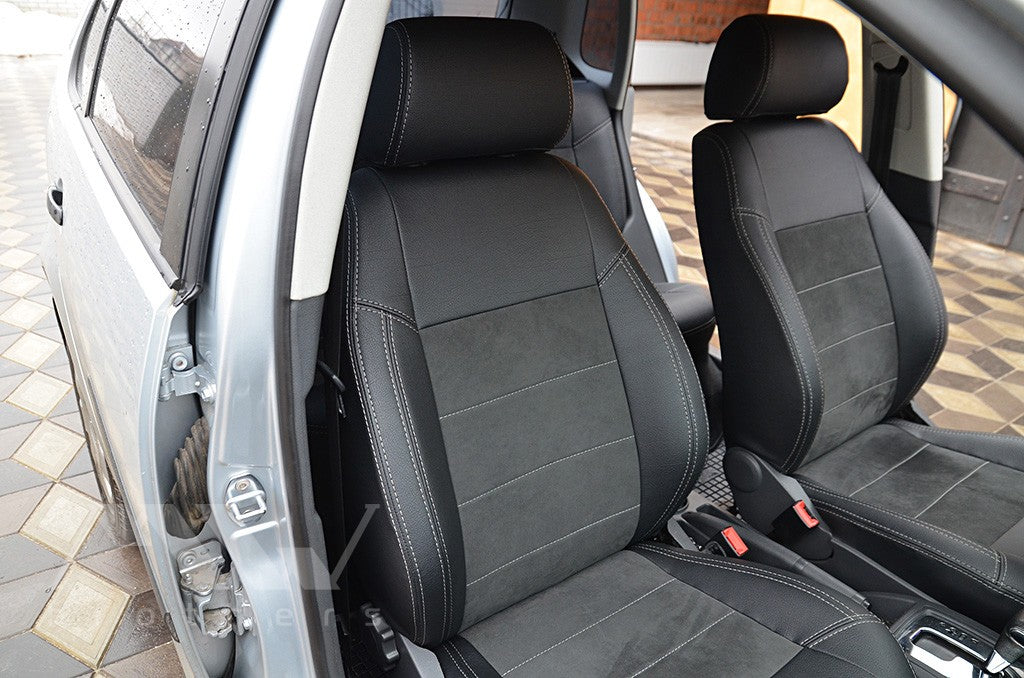 Set coprisedili su misura per Volkswagen Polo 4 (9N) (2001-2009), Leather Style