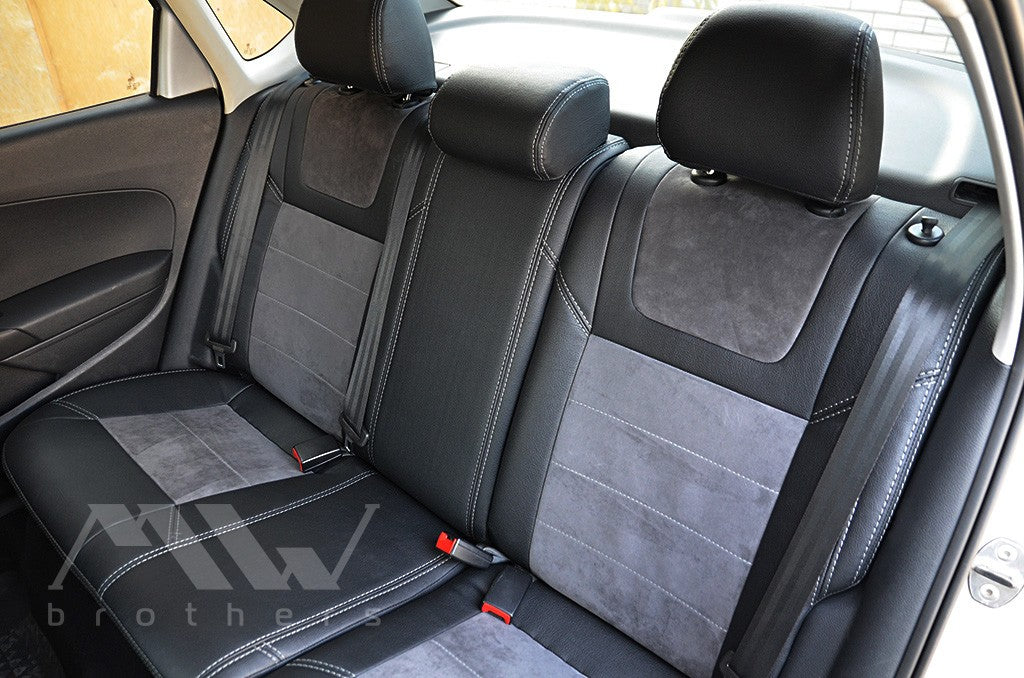 Set coprisedili su misura per Volkswagen Polo V (2009–2017), Leather Style
