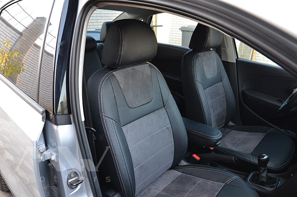 Set coprisedili su misura per Volkswagen Polo V (2009–2017), Leather Style