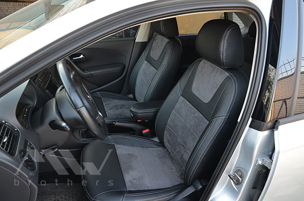 Set coprisedili su misura per Volkswagen Polo V (2009–2017), Leather Style
