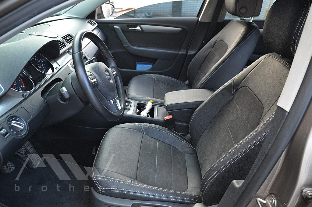 Set coprisedili su misura per Volkswagen Passat B7 (2010-2014), Leather Style