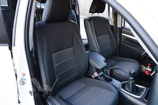 Maßgefertigte Sitzbezüge für Toyota Hilux 8 (2015 - heute), Komfortausführung
