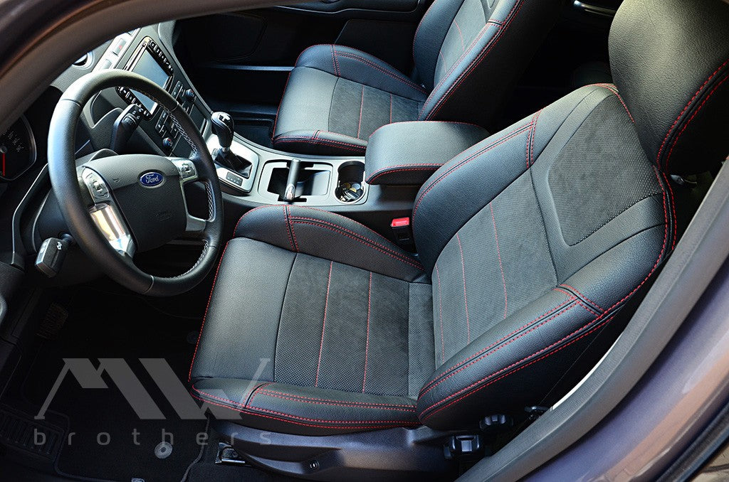 Set coprisedili su misura per Ford S-Max 1 (2006-2014), Leather Style