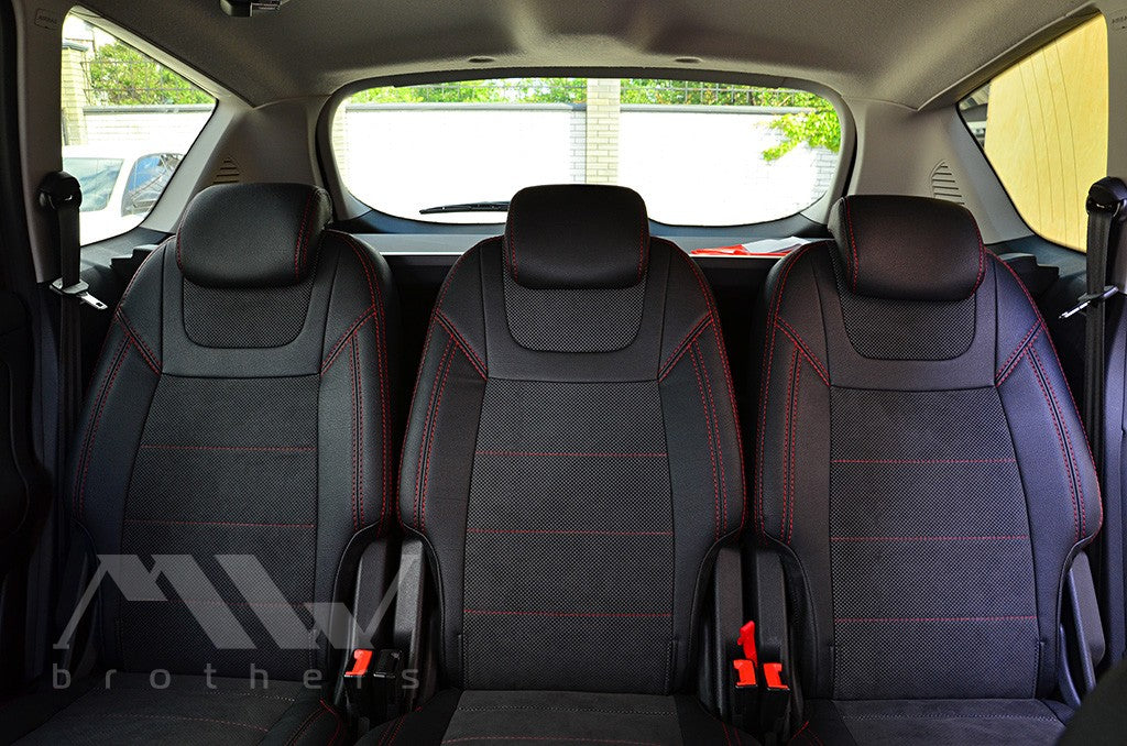Set coprisedili su misura per Ford S-Max 1 (2006-2014), Leather Style