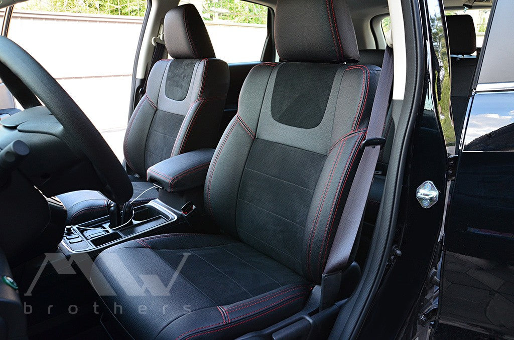 Set coprisedili su misura per Honda CR-V IV (2012-2017), Leather Style