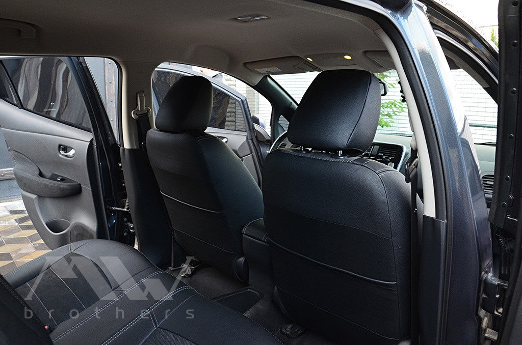 Set coprisedili su misura per Nissan Leaf 1 (ZE0) (2010-2017), Leather Style