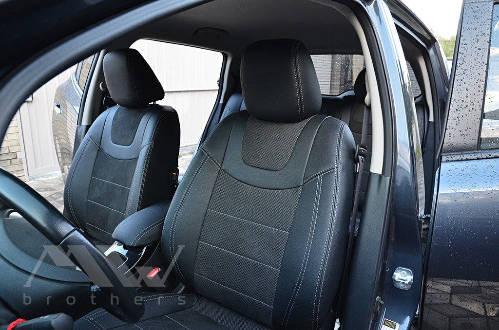 Set coprisedili su misura per Nissan Leaf 1 (ZE0) (2010-2017), Leather Style