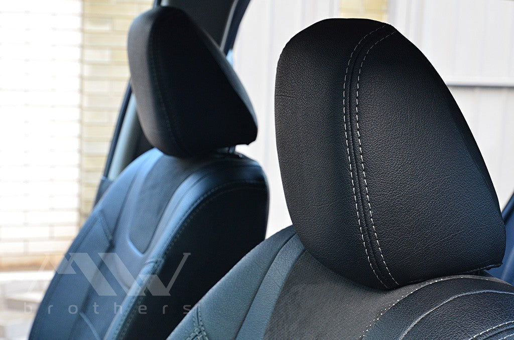 Set coprisedili su misura per Nissan Leaf 1 (ZE0) (2010-2017), Leather Style