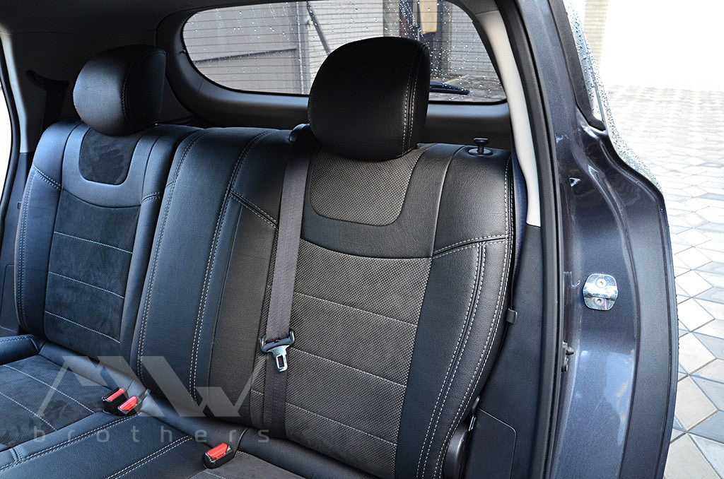 Set coprisedili su misura per Nissan Leaf 1 (ZE0) (2010-2017), Leather Style
